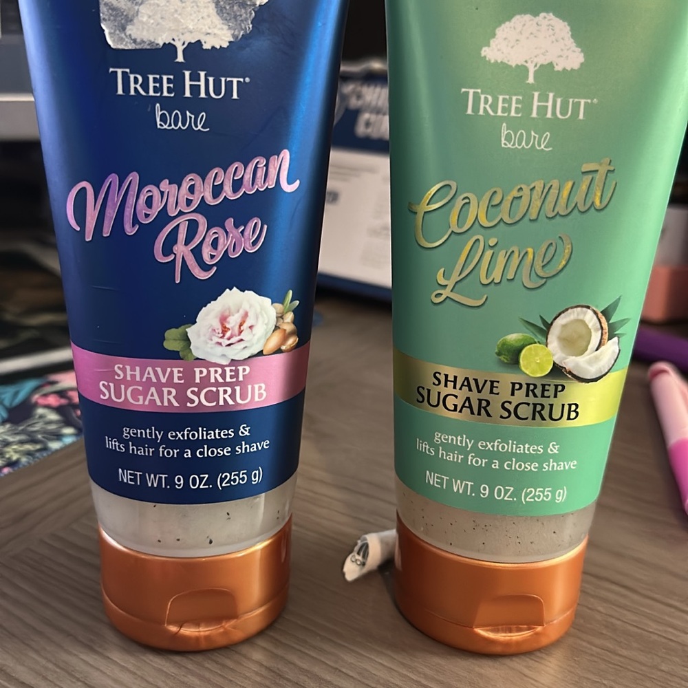 Tree Hut Bare Shave Prep Sugar Scrub Set